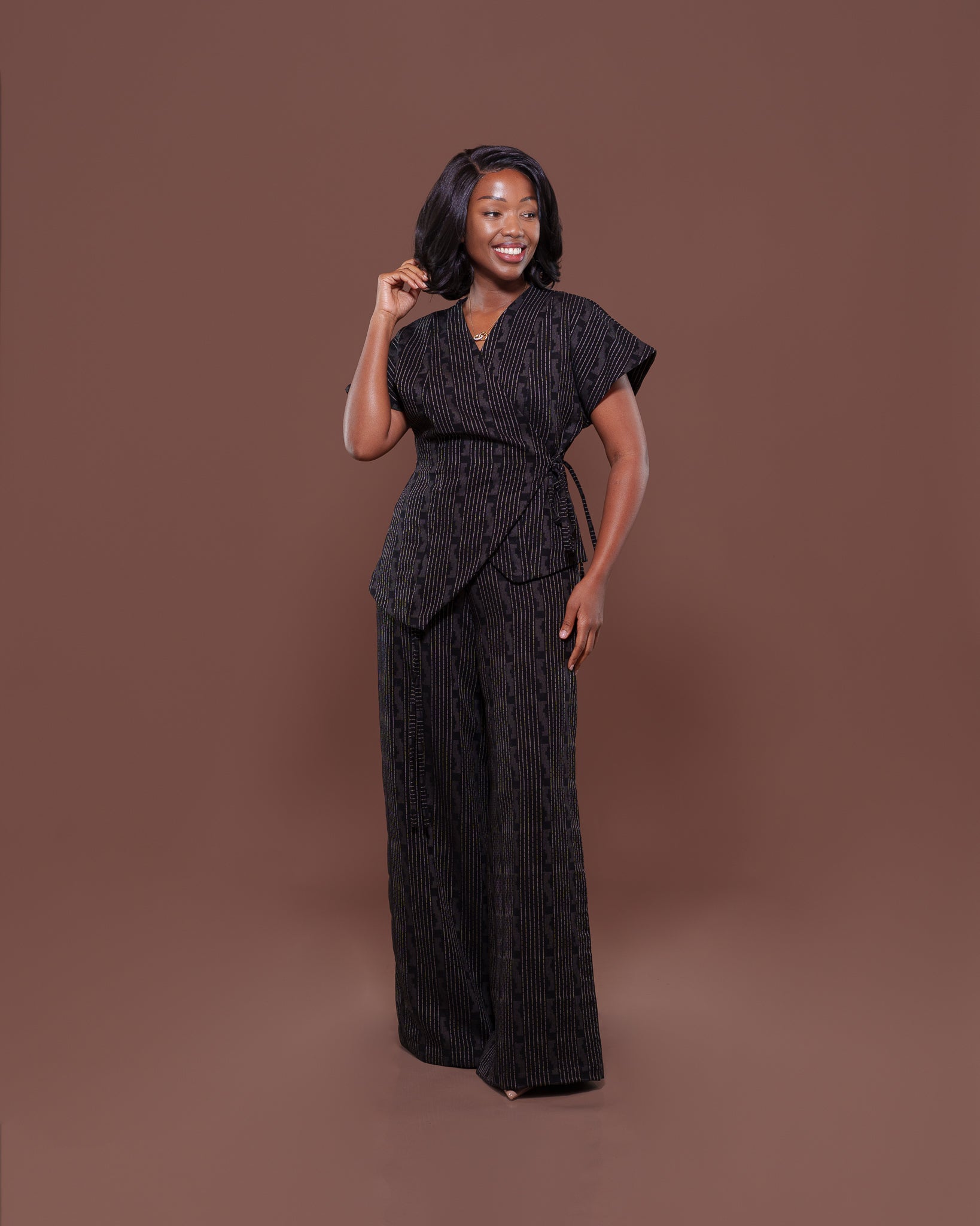 Camilla Pants in Morse